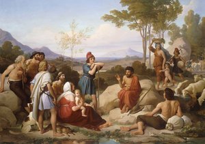 Ésope racontant une fable
