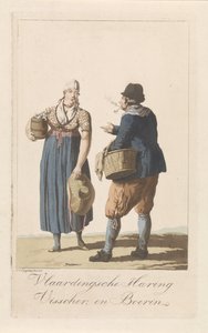 Types de pêcheurs de Vlaardingen