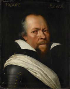 Portrait de Sir William Brog, colonel des Old Scotch Guards