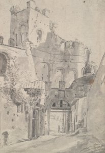 Ruines romaines : Tour et porte