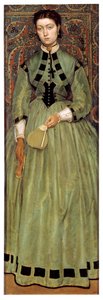 Lucie Leys, fille du peintre - Jan August Hendrik Baron Leys
