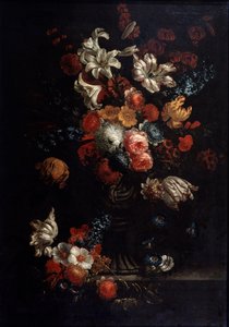 Fleurs, fin XVIIe ou XVIIIe siècle - Jan Baptist Bosschaert