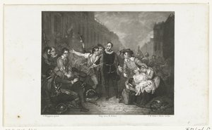 Le sacrifice de soi du maire Pieter van der Werff, 1574