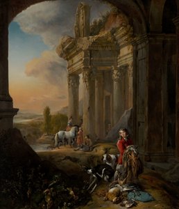 Après la chasse - Jan Baptist Weenix