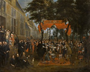 La Réception de Charles II et de ses Frères
