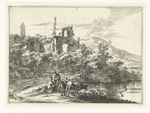 Deux vaches près de l