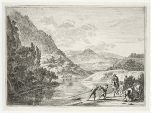 Pêcheurs près du Tibre