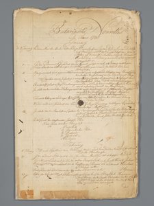 Nouvelles de Batavia 1785 - Jan Brandes
