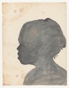 Portrait en silhouette de Bietja - Jan Brandes