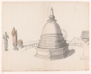 Stupa cinghalais à Moegerikalle - Jan Brandes