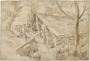 Forge dans la forêt