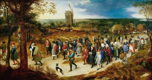 Le Cortège des Noces - Jan Brueghel the Elder
