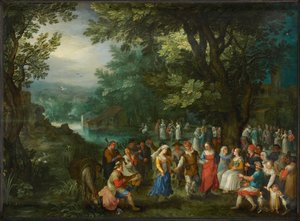 Danse de mariage, 1596 - Jan Brueghel the Elder