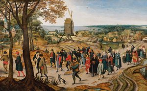 Le Cortège de mariage, 1627 - Jan Brueghel the Younger