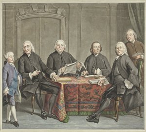 Portrait de régents, 1789 - Jan Bulthuis
