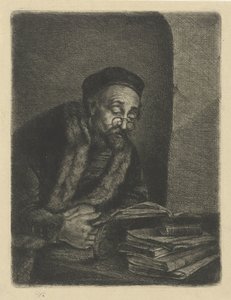 Homme derrière un bureau