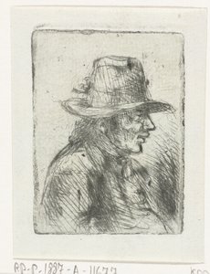 Homme avec chapeau - Jan Chalon