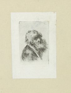 Vieil homme avec barbe - Jan Chalon