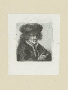 Homme adulte avec un bonnet en fourrure - Jan Chalon
