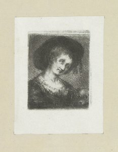 Femme avec chien - Jan Chalon