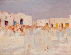Kairouan (À un bazar) - Jan Ciągliński