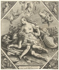 Vénus et Mars - Jan Collaert (II)