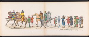 Mascarade des étudiants de Leyde, 1865 (pl. 10) - Jan Daniël Cornelis Carel Willem baron de Constant Rebecque