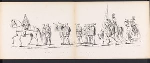 Mascarade des étudiants de Leyde, 1865 (plaque 6) - Jan Daniël Cornelis Carel Willem baron de Constant Rebecque
