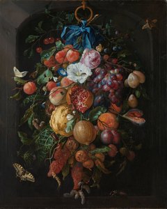 Guirlande de fruits et de fleurs - Jan Davidsz de Heem