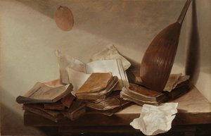 Nature morte avec livres - Jan Davidsz de Heem