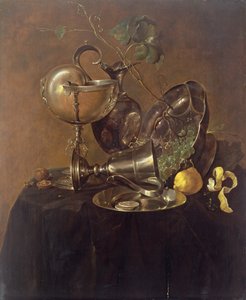 Nature morte avec une coupe de nautile, 1632