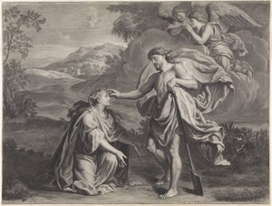 Le Christ apparaît en jardinier à Marie Madeleine (Noli me tangere)