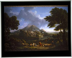 Paysage A Temporale dans la campagne