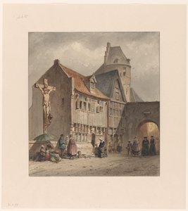 Rue à Anvers - Jan Gerard Smits