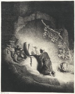Saint Jérôme en prière