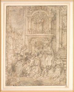 Le mariage mystique de Sainte Catherine - Jan Gossaert