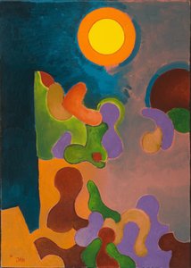 Grand-mère racontant des histoires au crépuscule, 2009