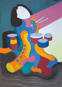 Petite fille tambour, 2009 - Jan Groneberg