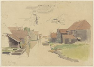 Études de maisons dans le quartier Vinkenbuurt, Amsterdam