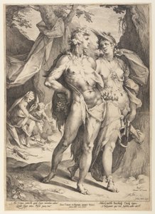 Bacchus et Cérès quittent Vénus (Sine Cerere et Baccho Friget Venus) - Jan Harmensz. Muller