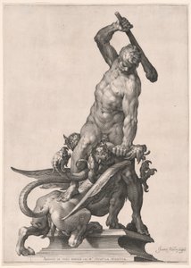 Hercule terrassant l