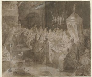 Le festin de Balthazar - Jan Harmensz. Muller