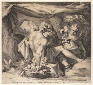 Lot et ses filles - Jan Harmensz. Muller
