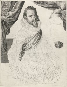 Portrait du roi Christian IV de Danemark et de Norvège - Jan Harmensz. Muller