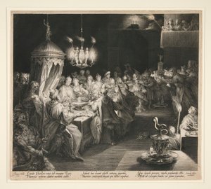 Le festin de Balthazar - Jan Harmensz. Muller