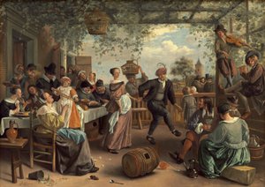 Le Couple Dansant - Jan Havicksz. Steen