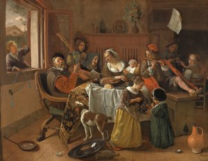 La joyeuse famille - Jan Havicksz. Steen