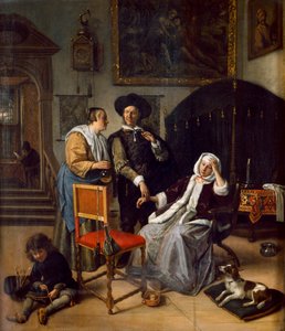 La Visite du Médecin - Jan Havicksz. Steen