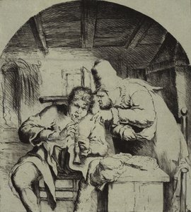 Un joueur de cornemuse - Jan Havickszoon Steen
