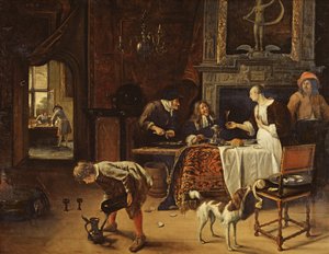 Facile à venir, facile à partir, 1661 - Jan Havickszoon Steen
